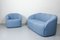 Piccolino Lounge Set in Kvadrat Tonus Upholstery from Walter Knoll / Wilhelm Knoll, Germany, 1960s, Set of 2 1