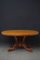 Mesa de centro o mesa de comedor victoriana de madera satinada, Imagen 2