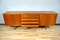 Credenza in teak con ante scorrevoli, Danimarca, anni '60, Immagine 1