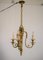 Pendant with 3 Lights, 1950s, Italy, Image 1
