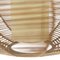 Pendant Lamp in Woven Rattan and Parchment, 1950s, Image 11