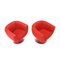 Tulip Armchairs in Red Fabric by Jeffrey Bernett for B&B Italia, 2000s, Set of 2, Image 2