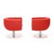 Tulip Armchairs in Red Fabric by Jeffrey Bernett for B&B Italia, 2000s, Set of 2 5