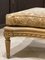 Mid-19th Century Chaise Lounge Living Room Set in Vienna Straw, France, Set of 3 6