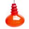 Red Pendant Lamp from Peill & Putzler 1
