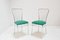 Chaises Mid-Century en Chrome, 1980s, Set de 2 2