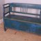 Painted European Bench, 1890s 2
