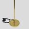 Brass and Glass Italian Floor Lamps, 1980s, Set of 2, Image 3