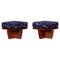 Greenrock Ottomans by George Nakashima, USA, 2021, Set of 2 1