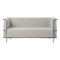 Beige Modernist 2-Seater Sofa by Kristina Dam Studio 1