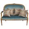Louis XVI Stil Salon Sofa aus vergoldetem Holz 1