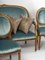 Louis XVI Stil Salon Sofa aus vergoldetem Holz 10