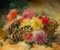 Trittico di nature morte ad olio su tela di Gaston Noury, set di 3, Immagine 2