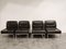 Leather Lounge Chairs by Lübke, 1970s, Set of 4, Image 2