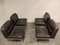 Leather Lounge Chairs by Lübke, 1970s, Set of 4 8