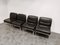 Leather Lounge Chairs by Lübke, 1970s, Set of 4 3