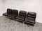 Leather Lounge Chairs by Lübke, 1970s, Set of 4, Image 3