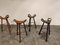 Brutalist Bar Stools, 1960s, Set of 4 9