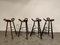 Brutalist Bar Stools, 1960s, Set of 4 8