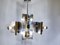 Sculptural Mirrored Chandelier by Gaetano Sciolari, 1970s 5