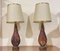 Large Blown Glass Table Lamps, Venice, Italy, Early 1900s, Set of 2 5