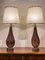 Large Blown Glass Table Lamps, Venice, Italy, Early 1900s, Set of 2 2