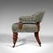Antiker englischer Tub Sessel im viktorianischen Stil, 1860er 5