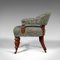 Antique Victorian English Tub Armchair, 1860s 5