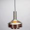Orange Metal Pendant Lamp by Carl Thore for Granhaga 4