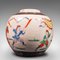 Jarrón Edo japonés antiguo pequeño de cerámica, década de 1850, Imagen 9