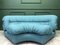 Modular Italian Blue Sofa from Rossi di Albizzate, Set of 3, Image 13