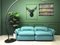 Vintage Italian Green Modular Sofa from Rossi di Albizzate, Set of 2, Image 1