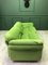 Vintage Italian Green Modular Sofa from Rossi di Albizzate, Set of 2 13