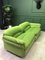 Vintage Italian Green Modular Sofa from Rossi di Albizzate, Set of 2 14