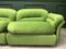 Vintage Italian Green Modular Sofa from Rossi di Albizzate, Set of 2, Image 4