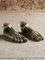 Large Carved Foot Sculptures or Ashtrays, France, 1970s, Set of 2 10