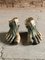 Large Carved Foot Sculptures or Ashtrays, France, 1970s, Set of 2 1