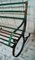 Large Regency Iron Strapwork Bench, Image 16