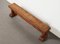 French Rustic Oak Bench, 1920s, Image 6