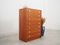 Teak Chest of Drawers, Denmark, 1970s, Image 4