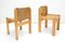 Leather Sling Dining Chairs from Ibisco Italy, 1970s, Set of 6 3