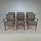 Mid-Century Dutch Armchairs with Original Design Sketch by W. Kuyper, 1953, Set of 6, Image 4