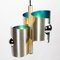 Space Age Spirelli Pendant Lamp in Turquoise 3