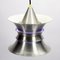 Lampada in metallo e viola di Bent Nordsted per Lyskaer Belysning, Immagine 3