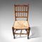 Antique Lancashire Chairs in Beech with Spindle Back Seats, 1910s, Set of 12, Image 8