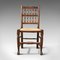 Antike Lancashire Stühle aus Buche mit Spindelstühlen, 1910er, 12er Set 3
