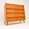 Vintage Satin Birch Chest of Drawers, 1950s 1