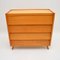 Vintage Satin Birch Chest of Drawers, 1950s, Image 8