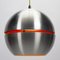 Space Age Metal Slit Globe Pendant Lamp 4