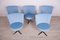 Centrum Swivel Chairs by Sandin & Bülow, 1990s, Set of 5 3